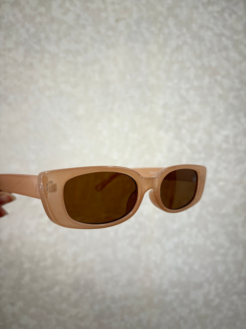 Vintage Fashionable Oval Shade Sunglasses